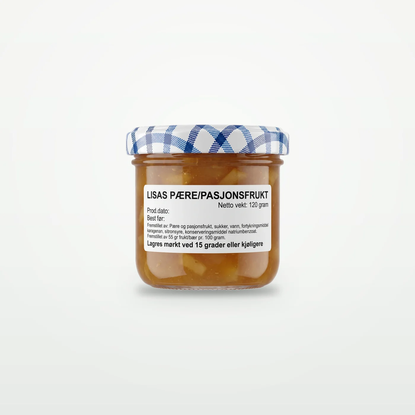 Lisas pære- og pasjonsfruktsyltetøy